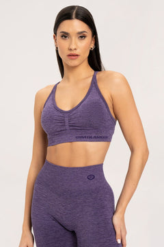 Sutienul sport seamless plum