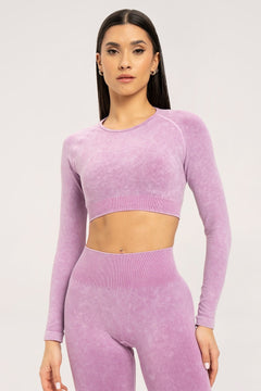 Rashguard-ul stone washed pink
