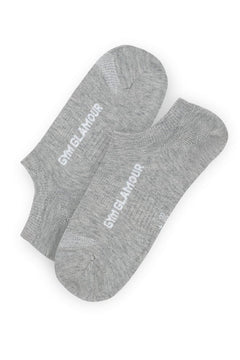 Șosete sport scurte gri – set de 2 perechi