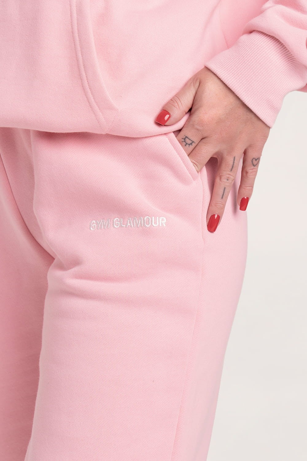 Spodnie dresowe  bubble gum