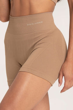 Pantaloni scurți push up 2.0 nougat