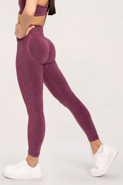 Colanții seamless push up cherry