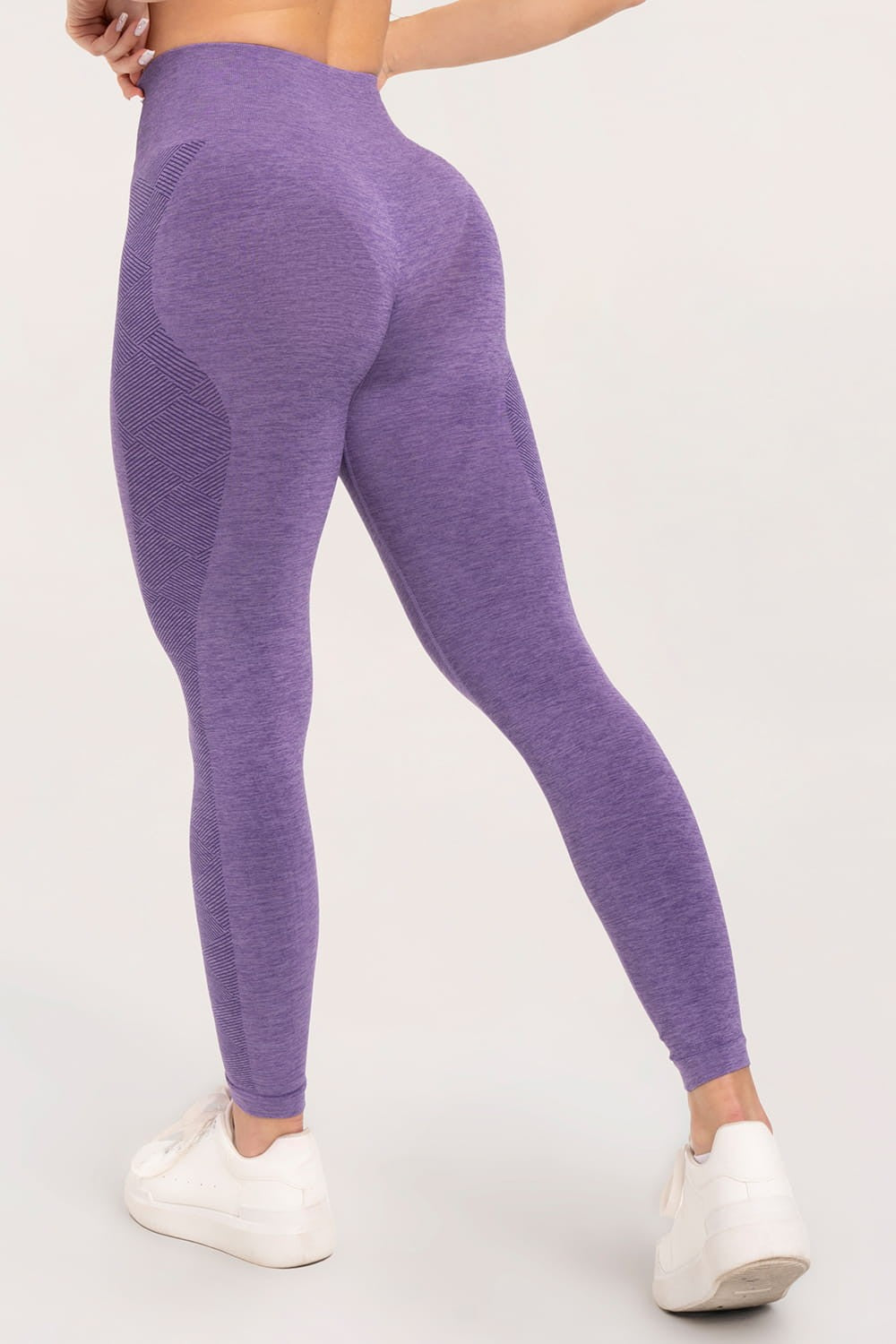 Leginsy seamless violet