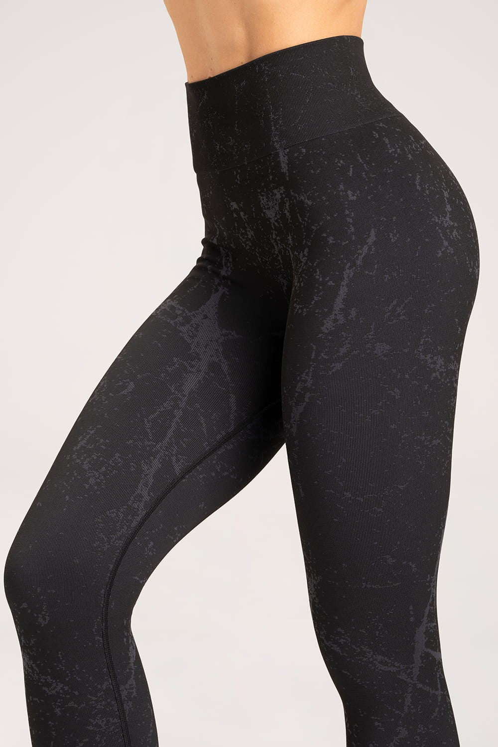 Leginsy marble black