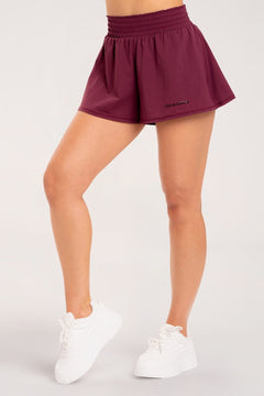 Pantaloni scurți Court burgundy