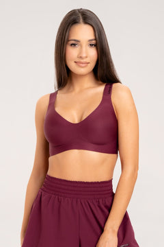 Sutien sport Court burgundy