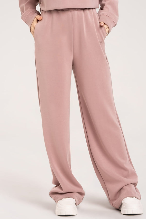 Pantaloni smooth blush