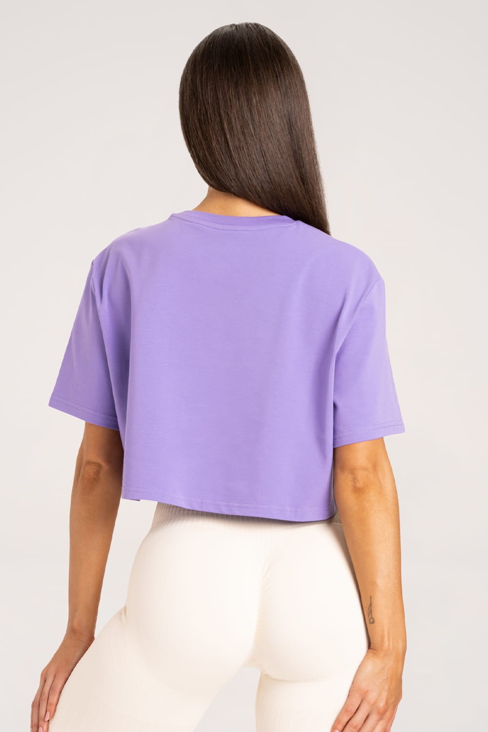 T-shirt boxy lilac crush