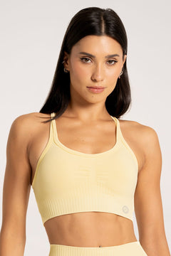 Sutien sport push up 2.0 butter yellow