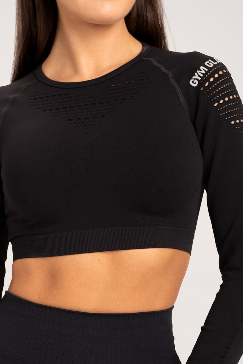 Rashguard bezszwowy czarny