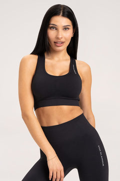 Sutien sport compress black