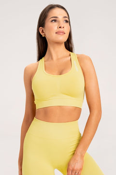 Sutien sport compress golden hour