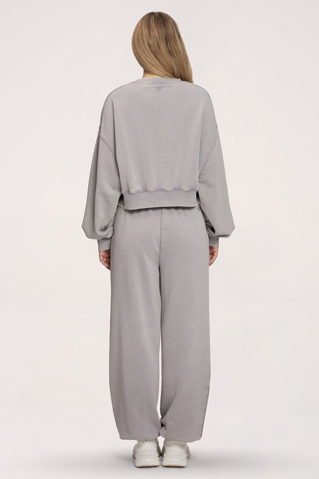 Pantaloni de trening cu manșetă Easy light grey