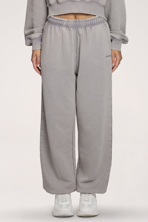 Pantaloni de trening cu manșetă Easy light grey