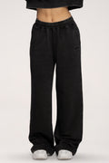 Pantaloni de trening cu croială dreaptă Easy black