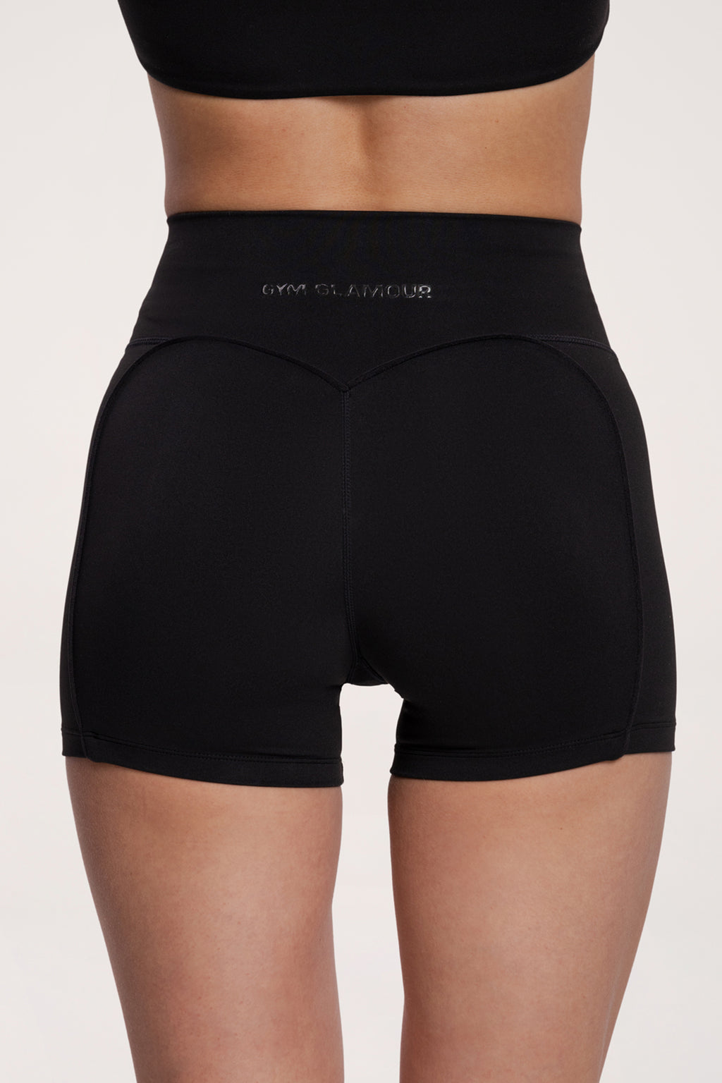 Pantaloni scurți pilates era black