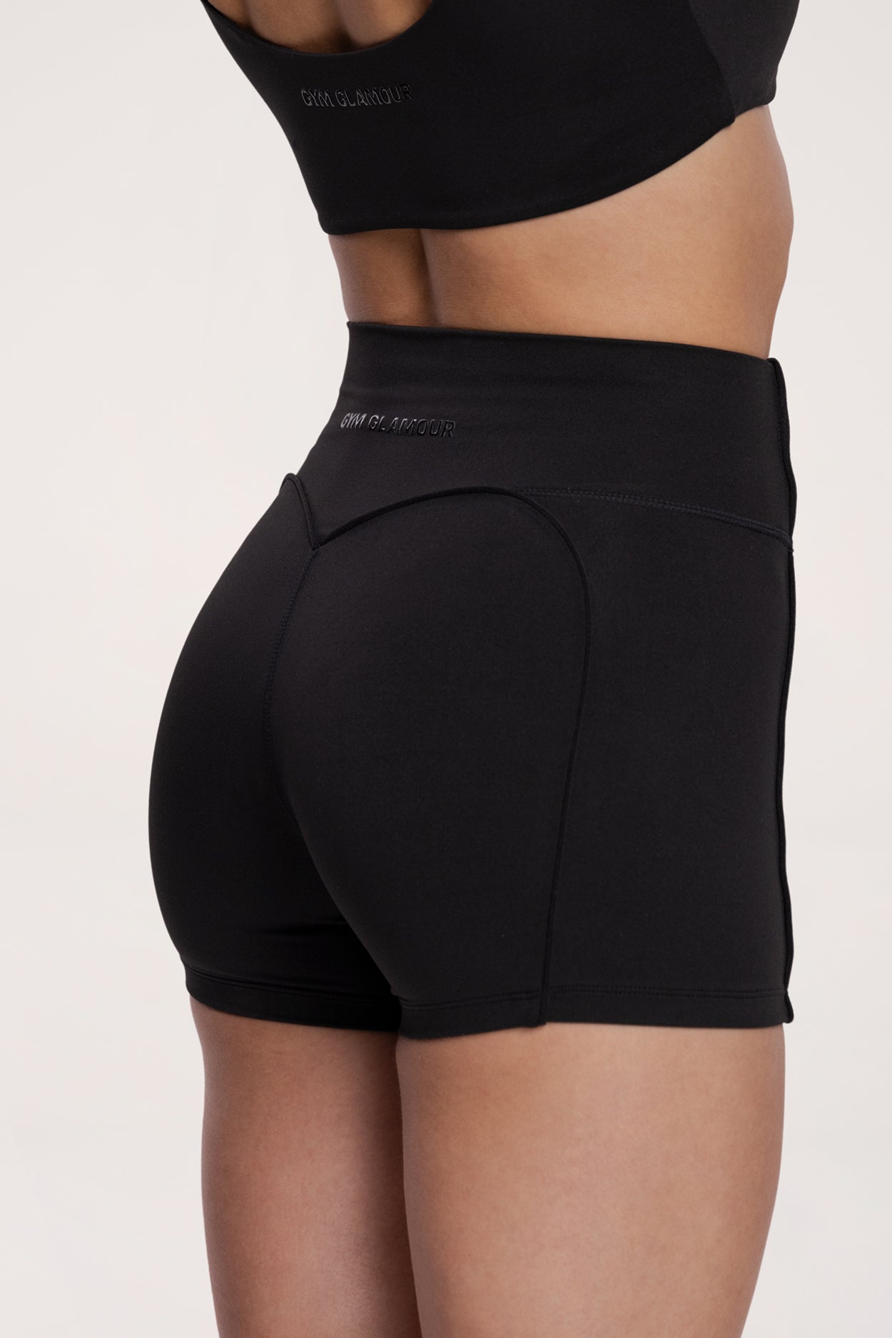 Pantaloni scurți pilates era black