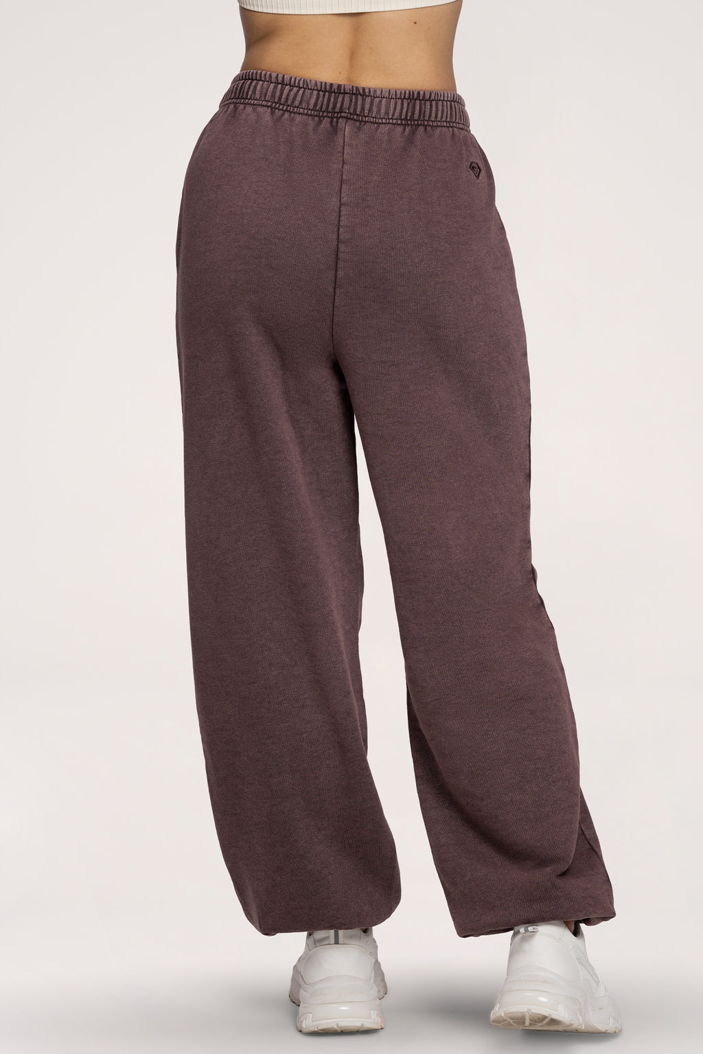 Pantaloni de trening cu manșetă Easy chocolate