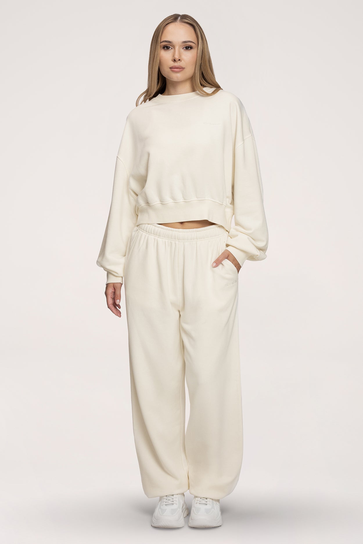 Hanorac Easy off white