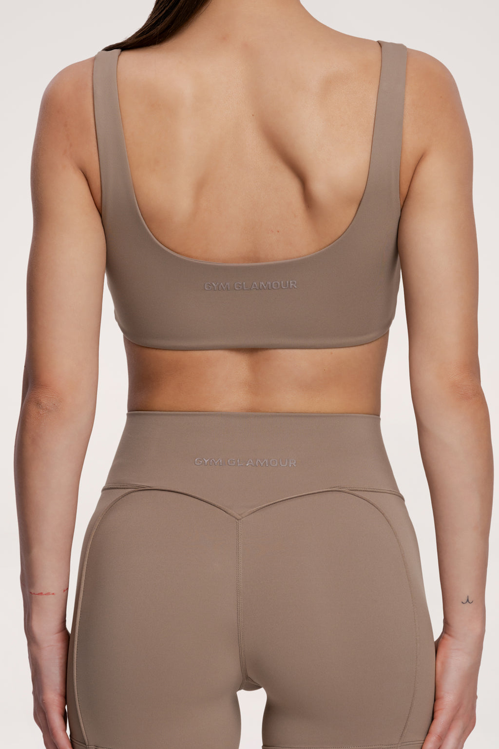 Sutien sport pilates era warm beige