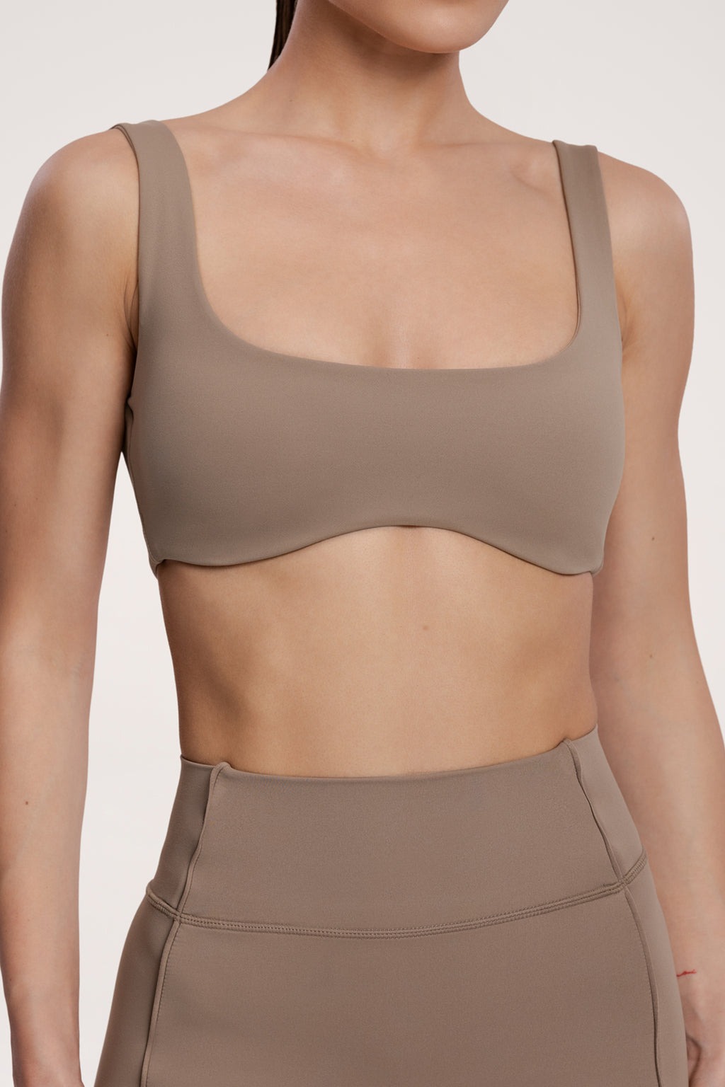 Sutien sport pilates era warm beige