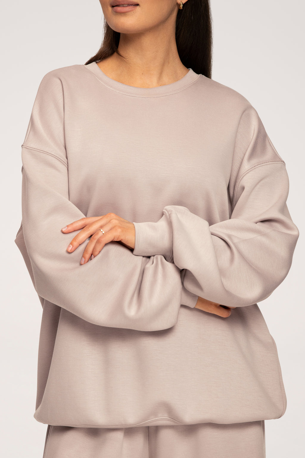 Bluză Oversize UN1FORM beige