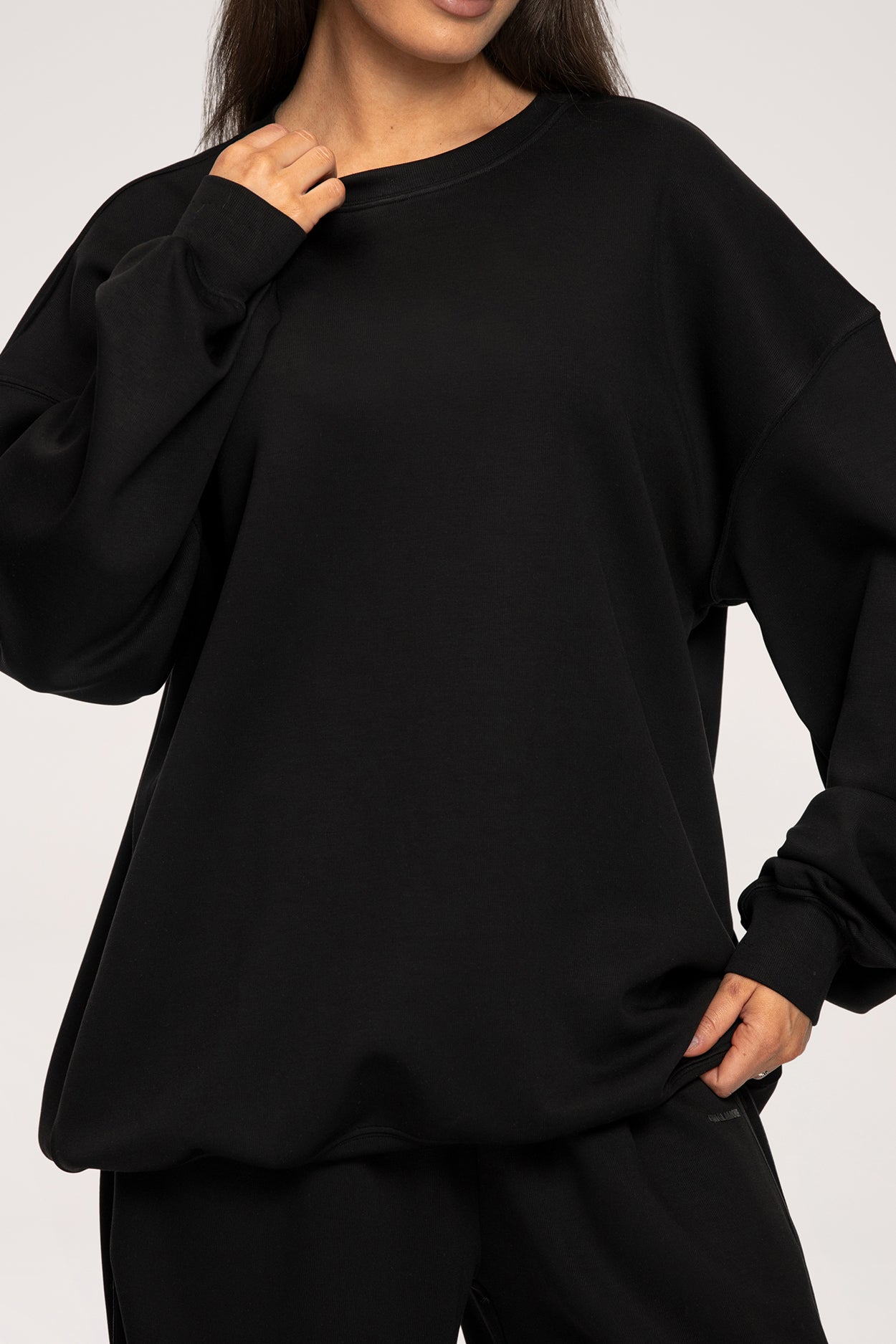 Bluză Oversize UN1FORM black