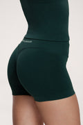 Pantaloni scurți second skin bottle green
