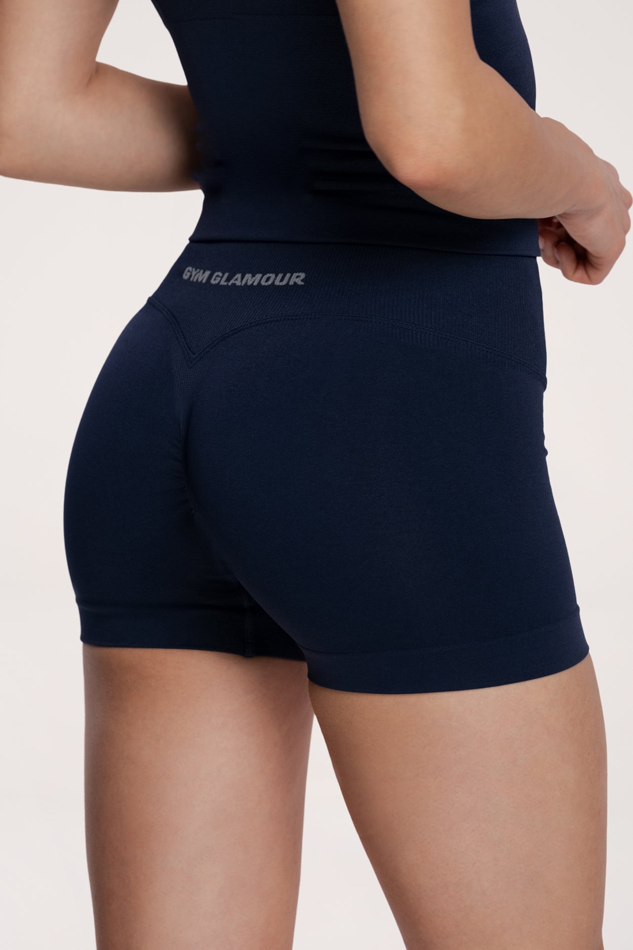 Pantaloni scurți second skin dark blue