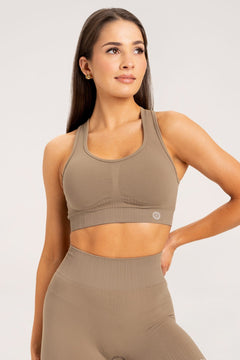Sutien sport push up nude
