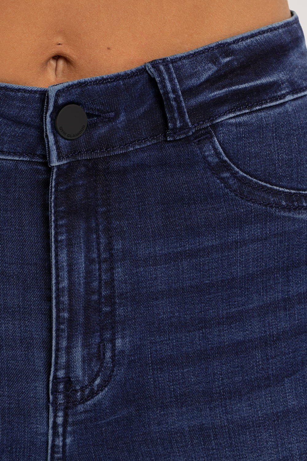 Jeansy skinny navy blue