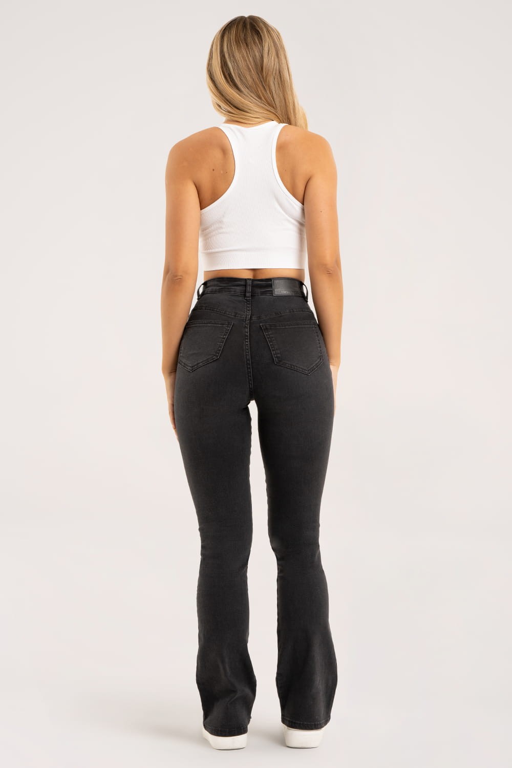 Jeansy dzwony black