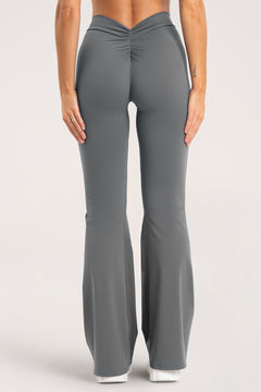 Colanți evazați deep glow grey