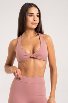 Sutien sport twist glow blush