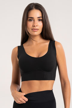 Sutien  tip corset black