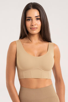 Sutien  tip corset nude