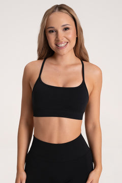 Sutien sport second skin black