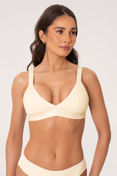 Sutien sport move triangle sport off white