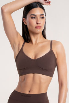 Sutien sport touch chocolate
