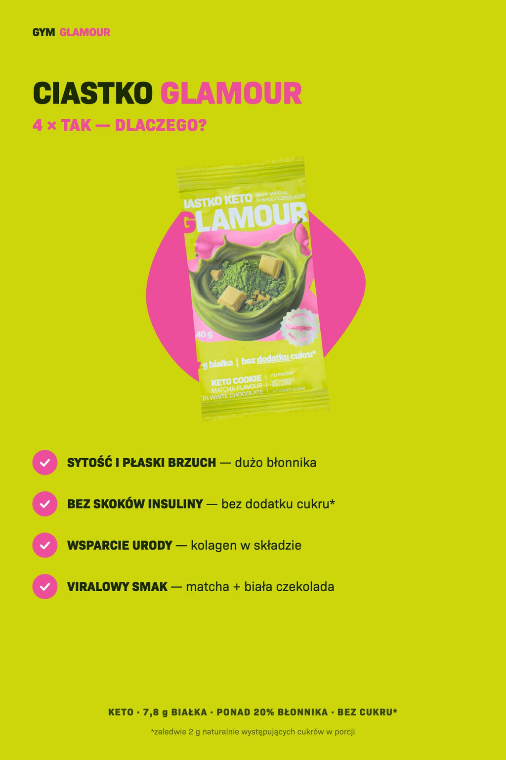 Prăjitură keto GLAMOUR – Matcha în ciocolată albă