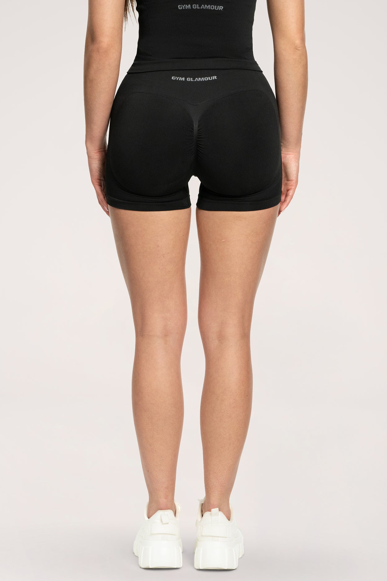 Pantaloni scurți Fake BBL black