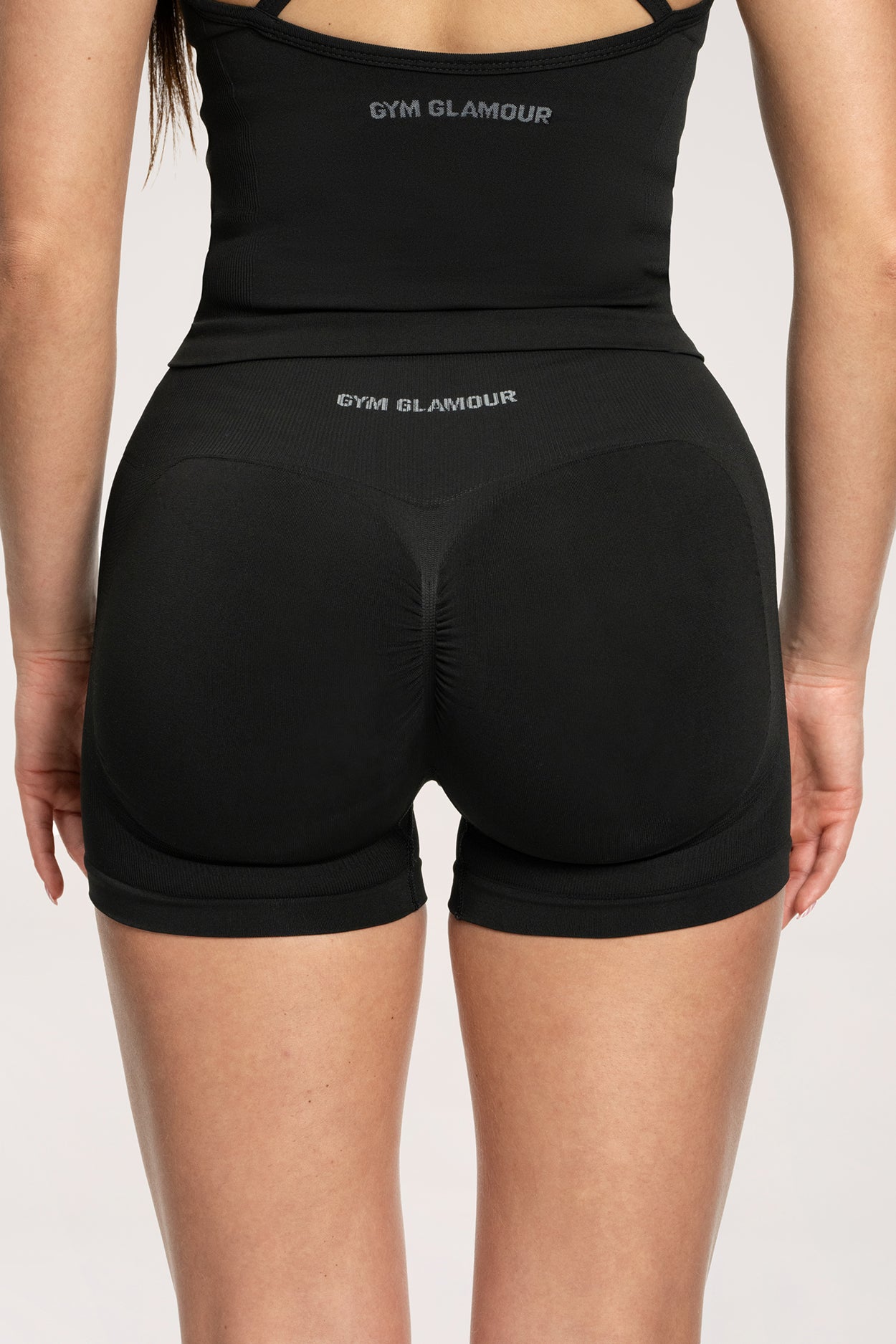 Pantaloni scurți Fake BBL black