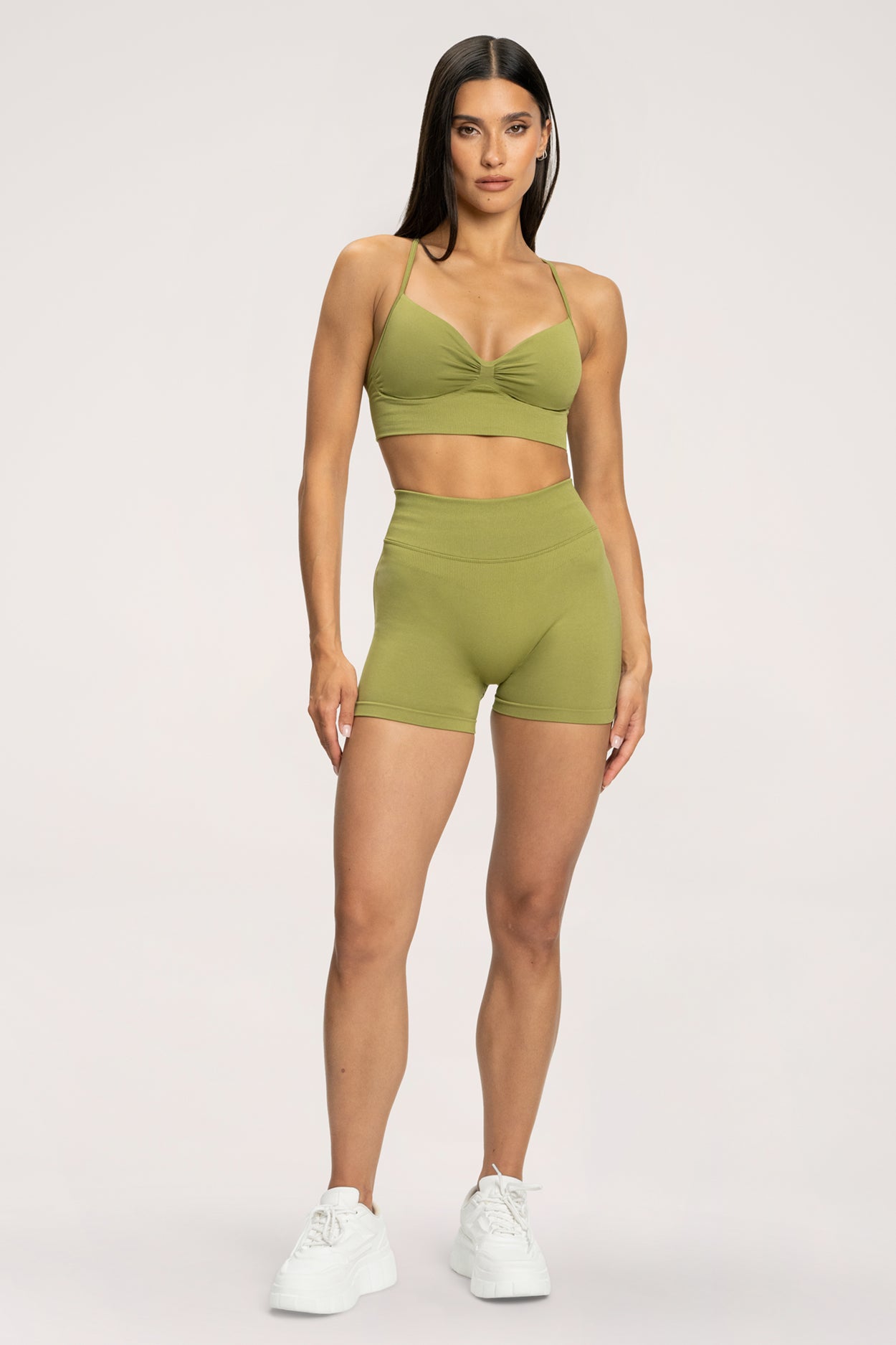 Pantaloni scurți lift matcha