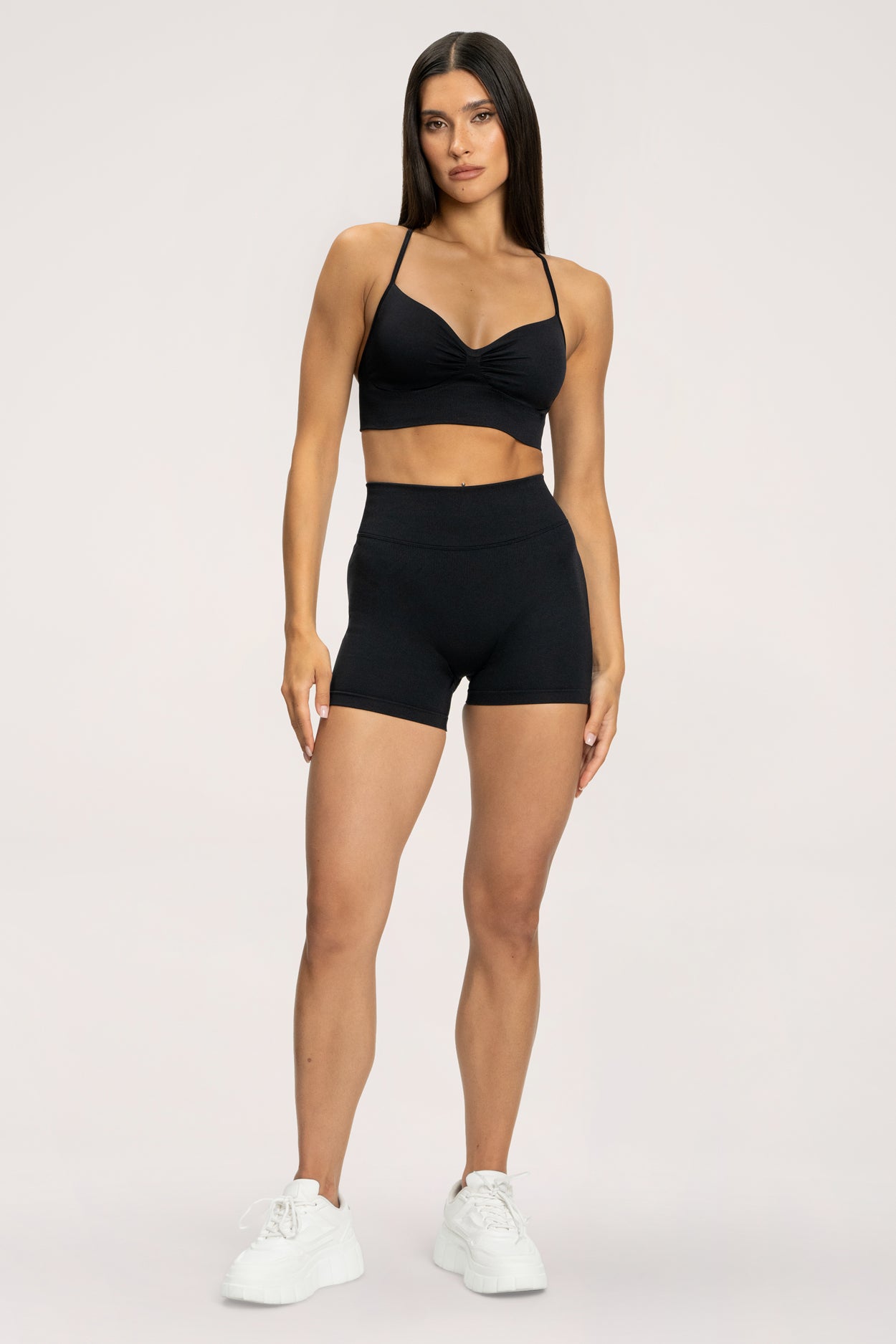 Pantaloni scurți lift black