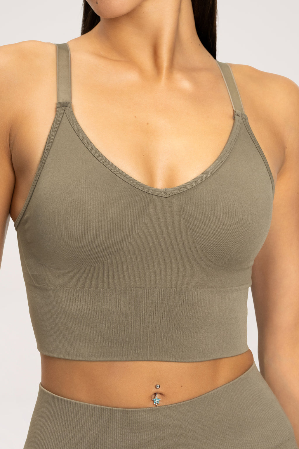 Sutien sport second skin mid nougat