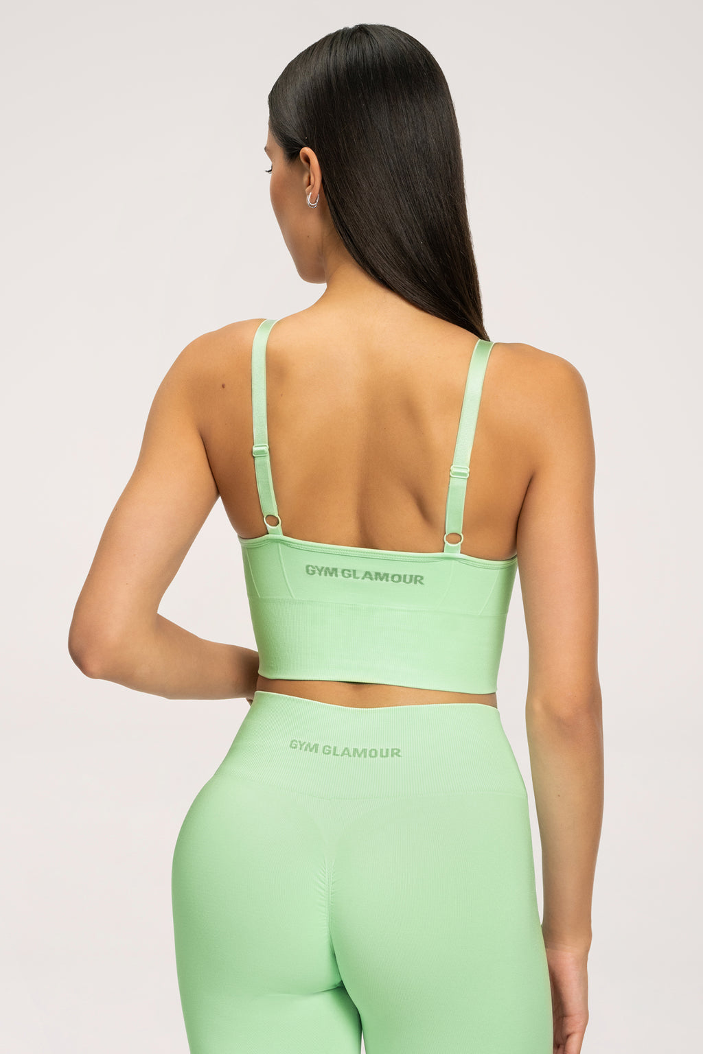 Sutien sport second skin mid mint