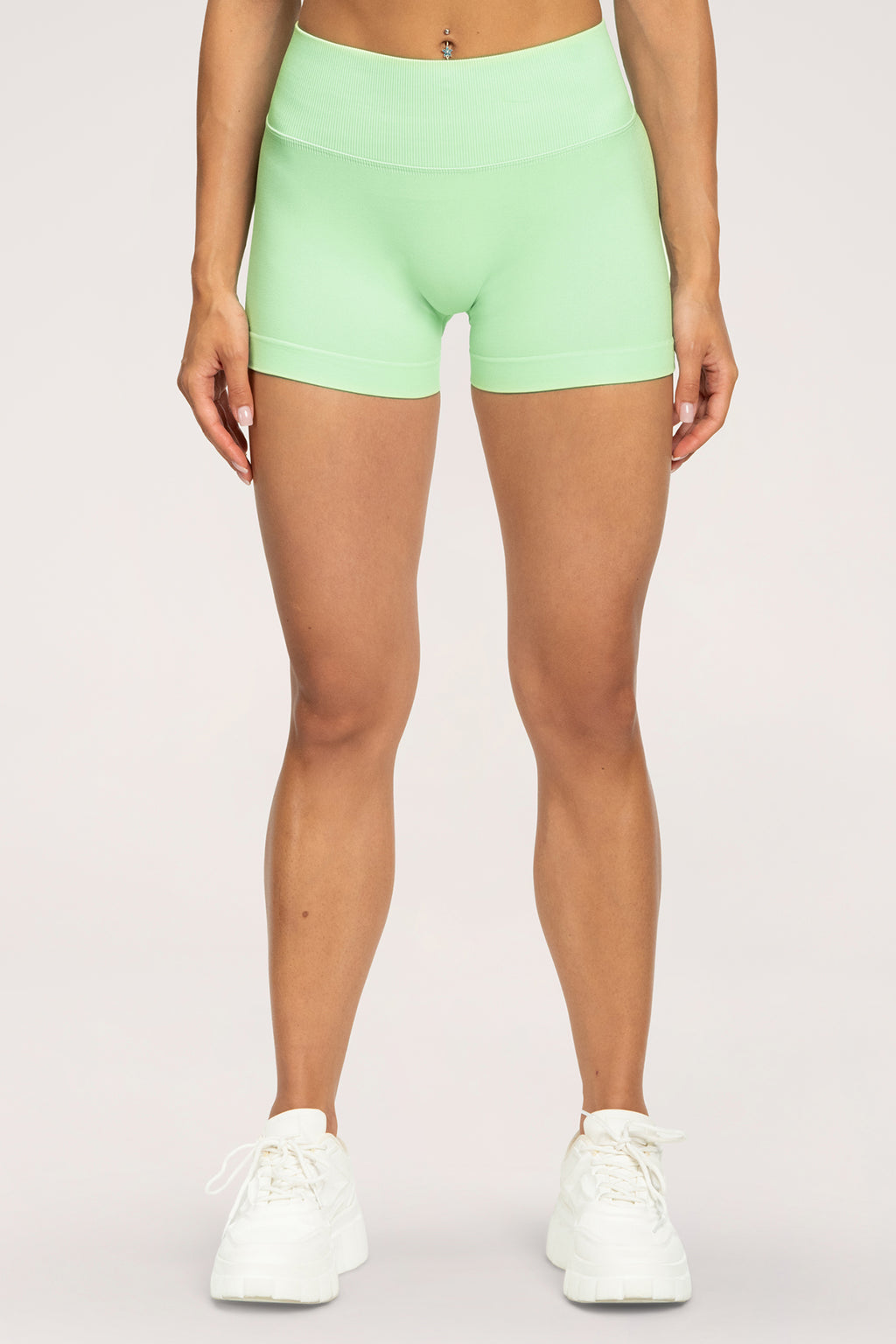 Pantaloni scurți second skin mint