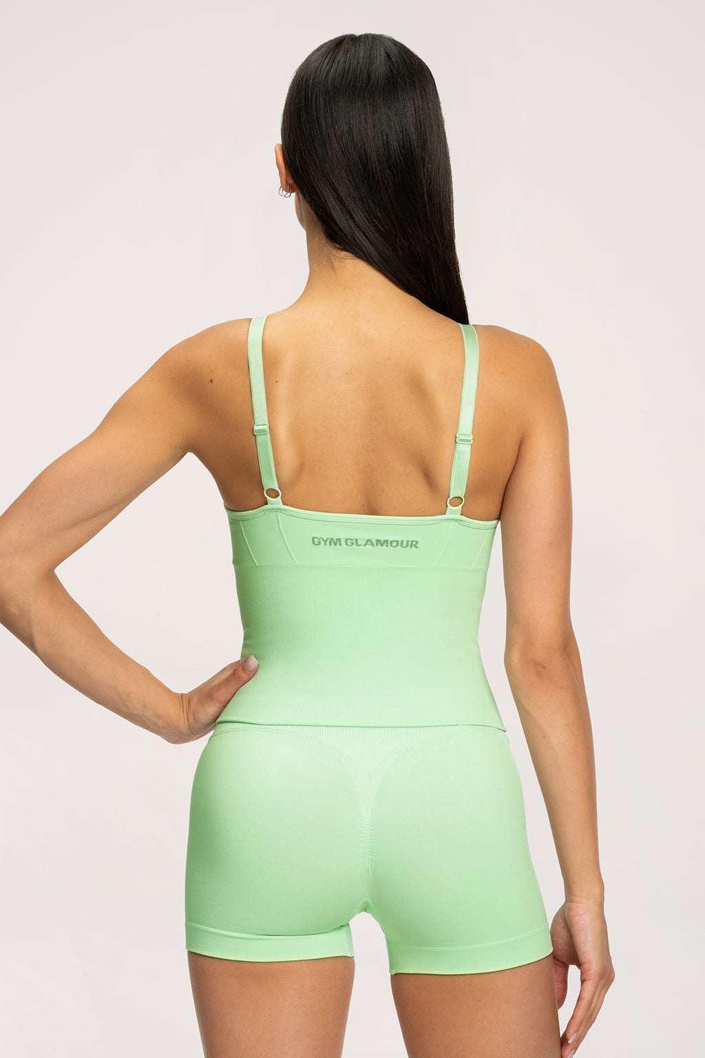 Sutien sport second skin long mint