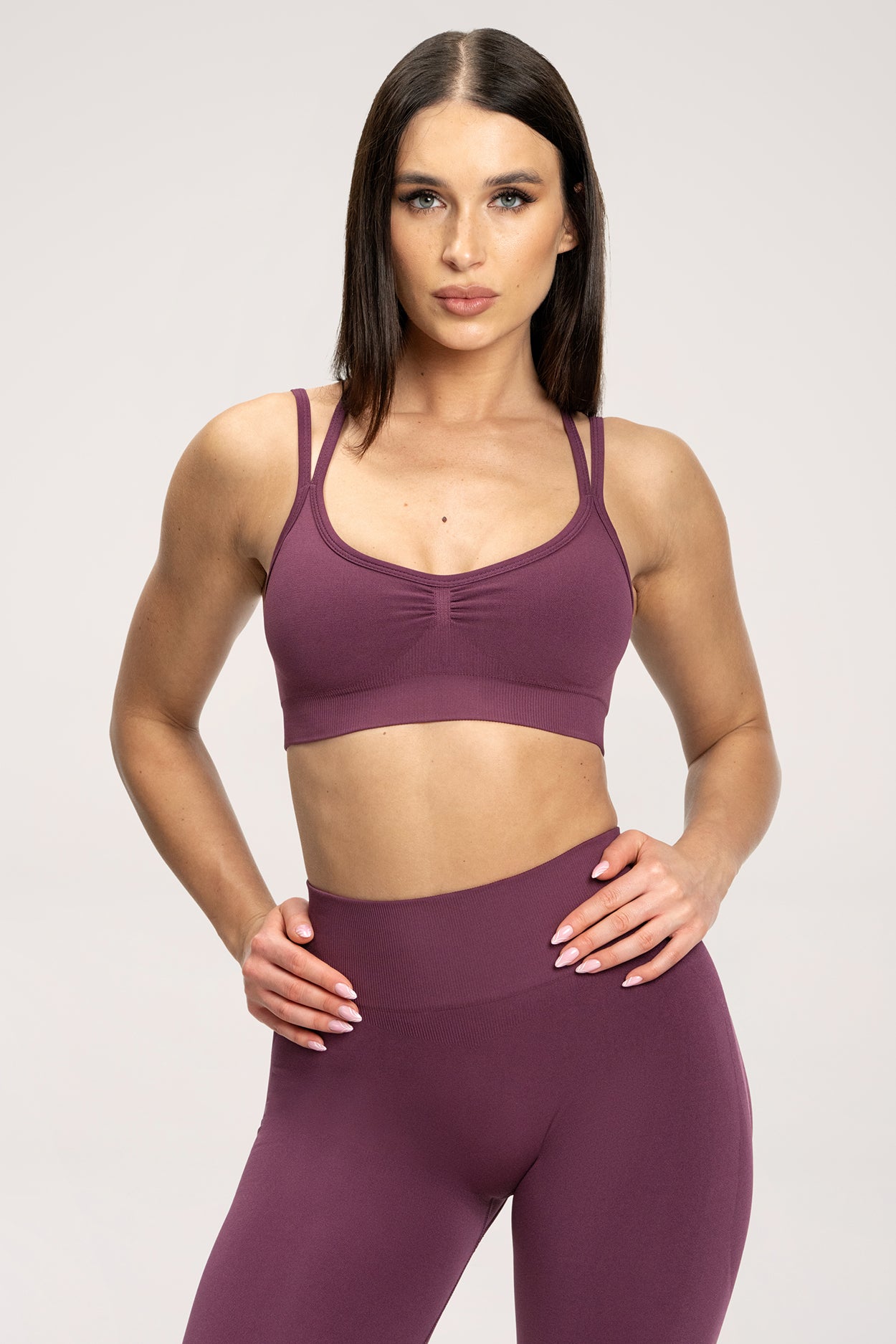 Sutien Fake BBL maroon