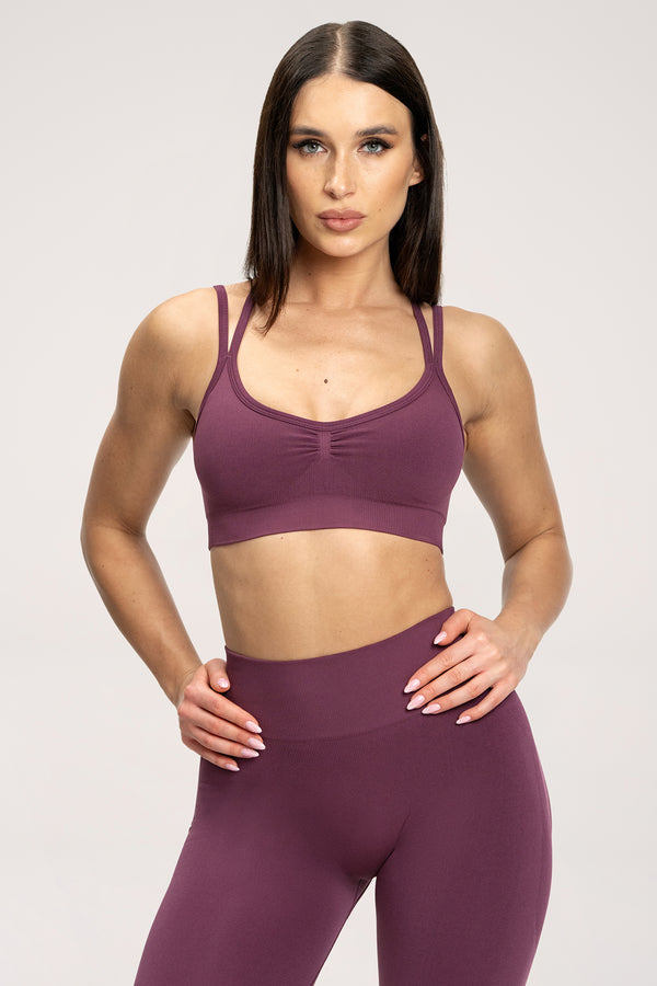 Sutien Fake BBL maroon